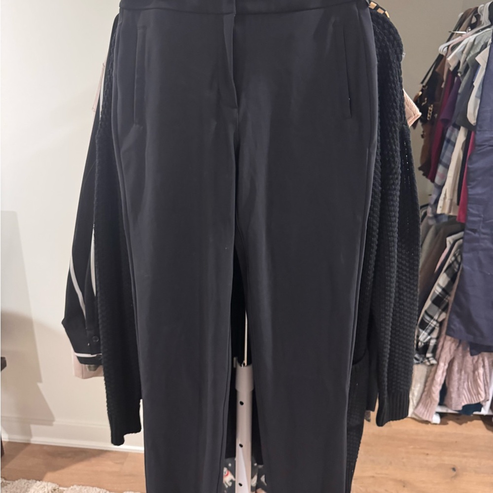 Lululemon Black Tailored Stretch Work Pants Size 8